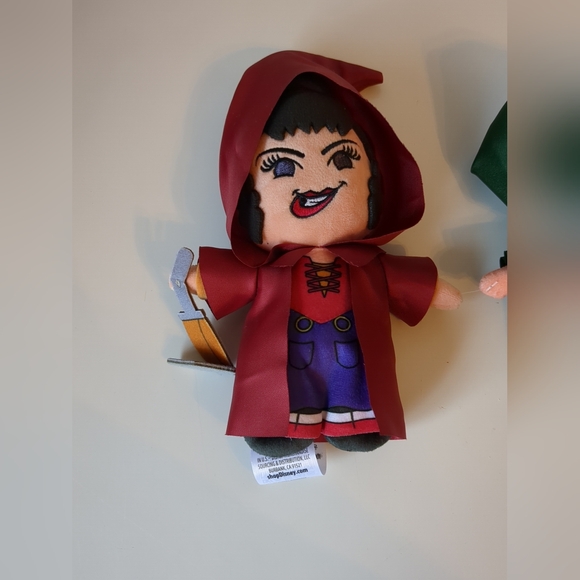 New DISNEY PARKS Sanderson Sisters Plush 3 Pc Set Hocus Pocus Small HALLOWEEN - Picture 2 of 8
